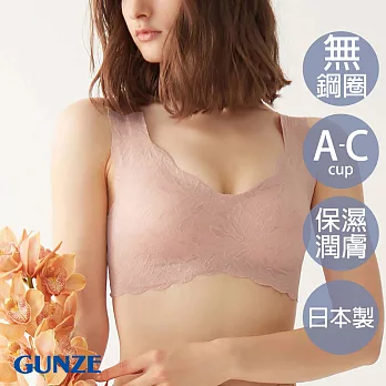 【日本GUNZE】雙重保水潤膚減壓無鋼圈內衣