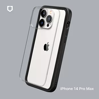 犀牛盾iPhone 14 Pro Max (6.7吋) Mod NX 防摔邊框背蓋兩用手機保護殼- 黑