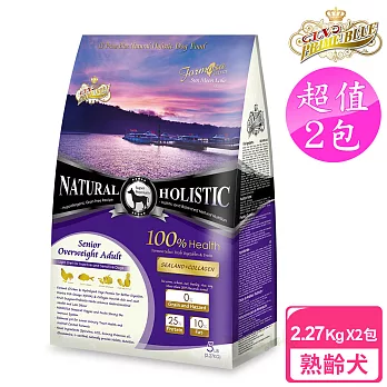 【藍帶無穀濃縮】2包超值組 老犬 2.27kg (海陸+膠原蔬果)