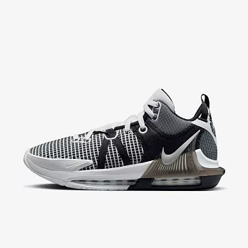 Nike LeBron Witness VII EP [DM1122-100] 男 籃球鞋 運動 氣墊 球鞋 詹皇 黑灰