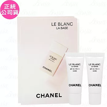 CHANEL 香奈兒 珍珠光感新一代防護妝前乳SPF40/PA+++(#ROSEE)(2.5ml)*2(公司貨)