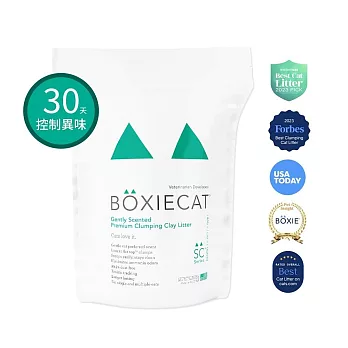 【BOXIECAT博識貓】黏土凝結貓砂16LB 綠芬