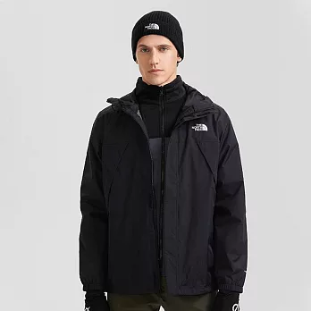 The North Face M ANTORA TRICLIMATE  APFQ 男防水透氣寬鬆連帽三合一外套-黑-NF0A7W7TNY7 3XL 黑色