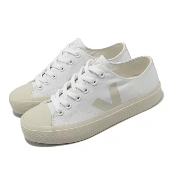 Veja 帆布鞋 Wata II Low Canvas 女鞋 米白 休閒鞋 經典 小白鞋 百搭 PL0101401A