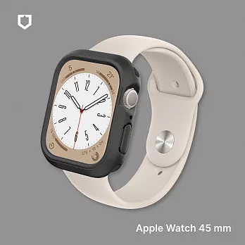 犀牛盾 Apple Watch Series 7/8/9 共用 45mm CrashGuard NX 防摔邊框保護殼- 經典黑
