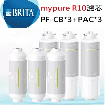 BRITA R10專用濾芯替換組｜第一道+第四道