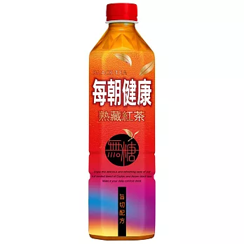 每朝 無糖紅茶 650mlX24入/箱