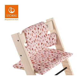 Stokke 挪威 Tripp Trapp 成長椅經典座墊 - 粉色狐狸