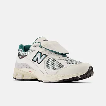 New Balance 2002R系列 男女休閒鞋-白綠-M2002RVD-D US8 白色