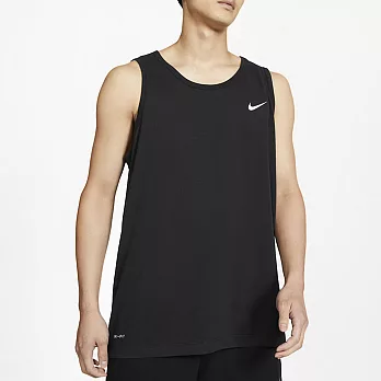 NIKE AS M NK DF TANK DFC SOLID 男籃球背心-黑-AR6070010 3XL 黑色