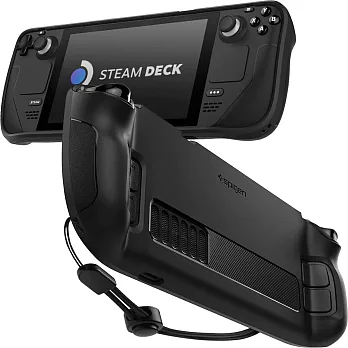 Spigen Steam Deck Rugged Armor 軍規防摔保護殼 黑