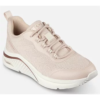 SKECHERS ARCH FIT S-MILES 女休閒鞋-卡其-155567NAT US6.5 卡其