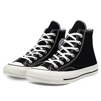 CONVERSE CTAS 70 HI BLACK/BLACK/EGRET 男女休閒鞋-黑-162050C US4 黑色