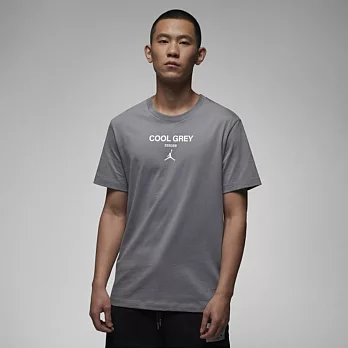 NIKE AS M J SNEAKER LBR SS TEE GCEL 男短袖上衣-灰-FN3716065 M 灰色