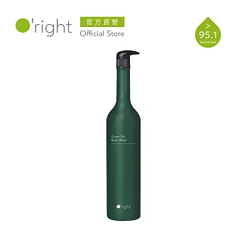 《O’right 歐萊德》綠茶沐浴乳1000ml（典藏版）