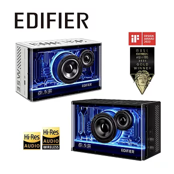 EDIFIER QD35 桌面藍牙揚聲器  極光白