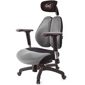 GXG 雙軸枕 DUO KING 記憶棉工學椅(4D金屬手)  TW-3608 EA7