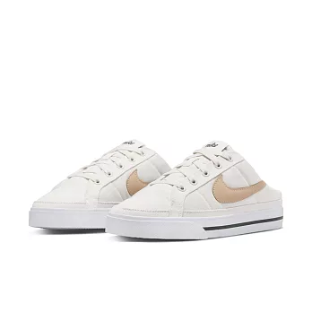 NIKE WMNS COURT LEGACY MULE 穆勒鞋 女休閒鞋-白-DB3970002 US6 白色