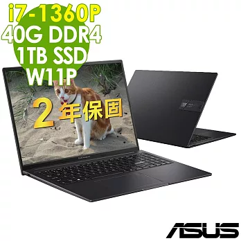 【特仕】ASUS Vivobook 16X S3604VA 搖滾黑(i7-1360P/8G+32G/1TSSD/16WUXGA/W11P) 窄邊筆電