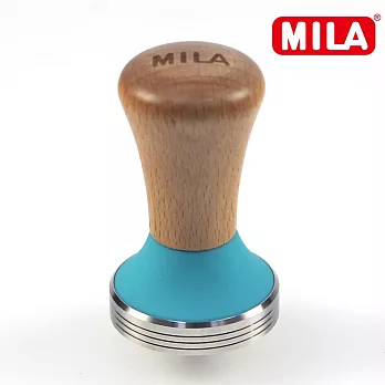 MILA 櫸木色彩矽膠填壓器51mm(六種顏色) 藍