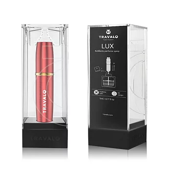 TRAVALO 紳仕系列香水分裝瓶 5ML (多款任選) 紅色