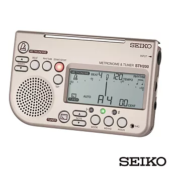 SEIKO STH200B 二合一數位節拍器/調音器 | 金