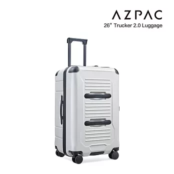 AZPAC Trucker 2.0 26吋防爆煞車旅行箱   象牙白