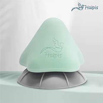 【Haipis】吸附式按摩球 強吸力解放雙手  錐形-湖綠