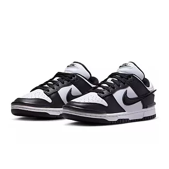 W Nike Dunk Low Twist 熊貓 DZ2794-001 US7 黑白