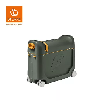 Stokke 挪威 JetKids 多功能兒童飛機睡床行李箱 - 橄欖綠