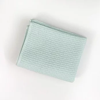 日本花草染鬆餅織長巾 -  飛燕草藍