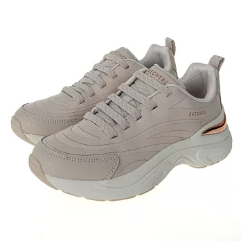 SKECHERS HAZEL 女休閒鞋-米-177575NAT US7.5 白色