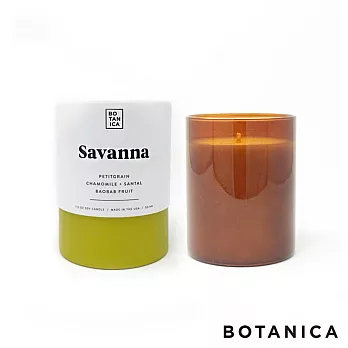 美國 Botanica 苦橙葉 Savanna 212g 香氛蠟燭