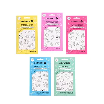 nailmatic TATTOO 彩繪紋身貼紙-5入組