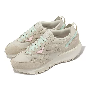 Reebok 休閒鞋 LX2200 米白 蒂芬妮綠 女鞋 復古 麂皮 GY7146