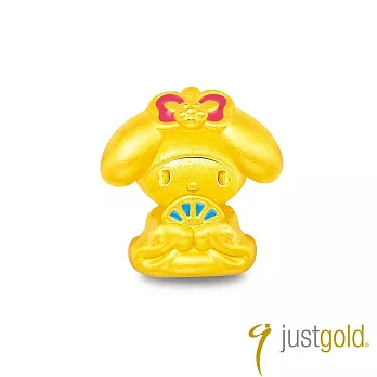 【Just Gold 鎮金店】女兒節系列 黃金串珠(Melody)