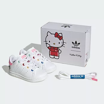 ADIDAS STAN SMITH EL I 嬰幼休閒鞋-白-ID7232 13 白色