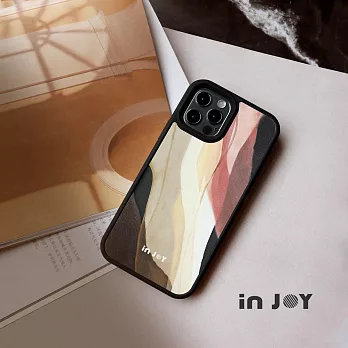 INJOYmall for iPhone 15 Plus 柔光暮秋 磨砂手感 防摔手機殼