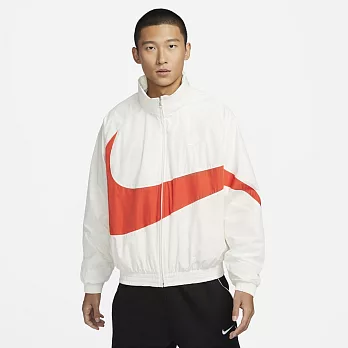 NIKE AS M NK SWOOSH WVN JKT 男連帽外套-白-FB7878133 L 白色