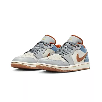 W Air Jordan 1 Low SE Phantom 拼接 丹寧牛仔 FZ5045-091 US6.5 丹寧牛仔
