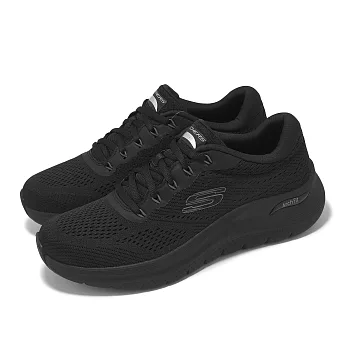 Skechers 休閒鞋 Arch Fit 2.0 男鞋 黑 避震 支撐 厚底 全黑 運動鞋 232700BBK