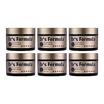 《台塑生醫》Dr’s Formula高效修護髮膜180g*6入