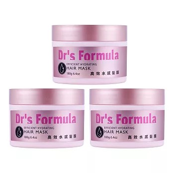 《台塑生醫》Dr’s Formula高效水感髮膜180g*3入