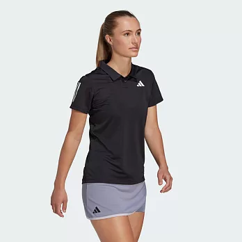 ADIDAS CLUB POLO 女短袖POLO-黑-HY2702 XS 黑色