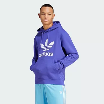 ADIDAS TREFOIL HOODY 男連帽上衣-紫-IM9398 XL 紫色