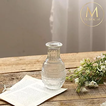 【Floral M】羅馬玻璃辛⻄亞小花瓶