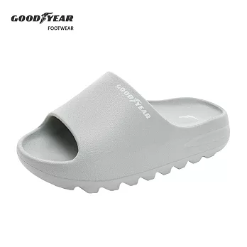 【Goodyear 固特異】萌趣一夏 童款輕量緩震厚拖鞋 / GAKL48938 JP19 灰