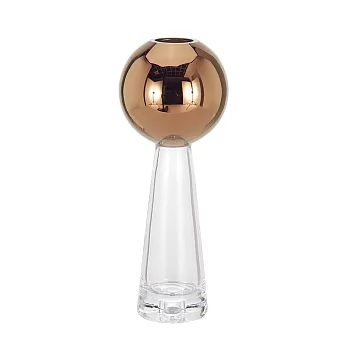 Tom Dixon Tank Vase 紅銅霓影 球錐花瓶