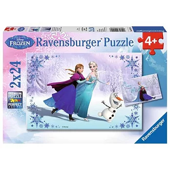 德國Ravensburger維寶拼圖 冰雪奇緣II (2*24P)