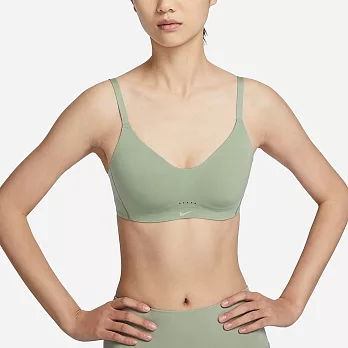 NIKE AS W NK ALATE MINIMALIST BRA 女運動內衣-綠-DM0527386 6 綠色